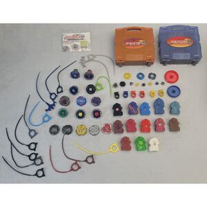 Hasbro Takara Tomy 2010 Metal Master/Fury Huge Misc. Set Tops Launcher Accs.